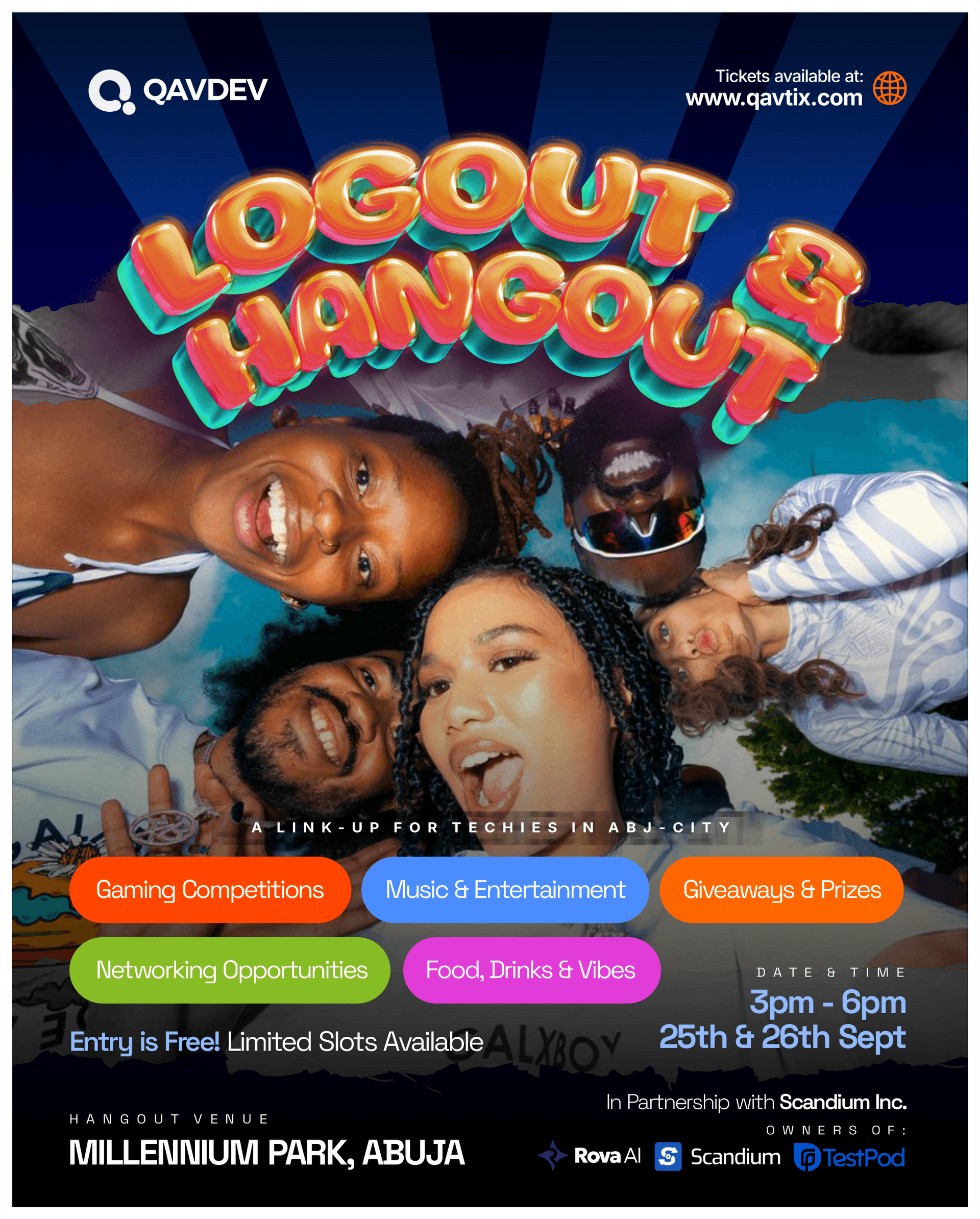 TECHIES!!! LOGOUT AND HANGOUT